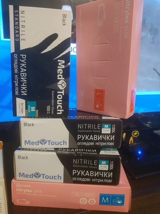 Перчатки медицинские 120 грн