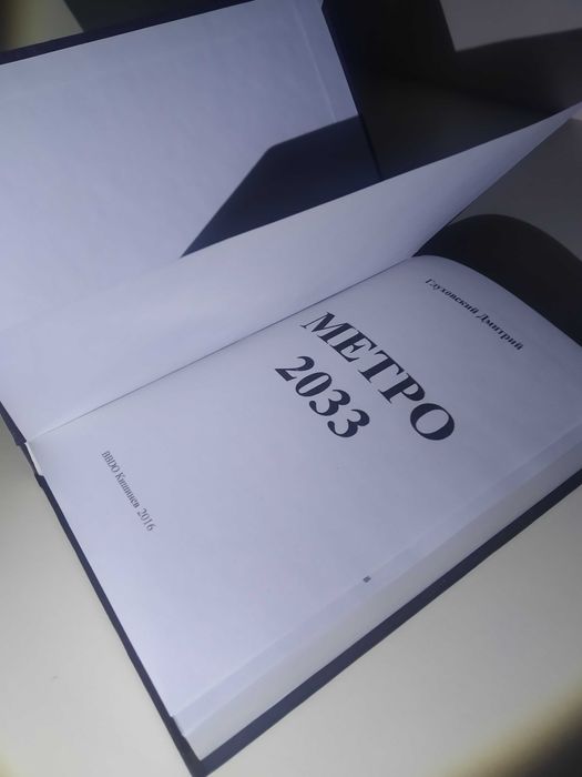 Книга "Метро 2033"