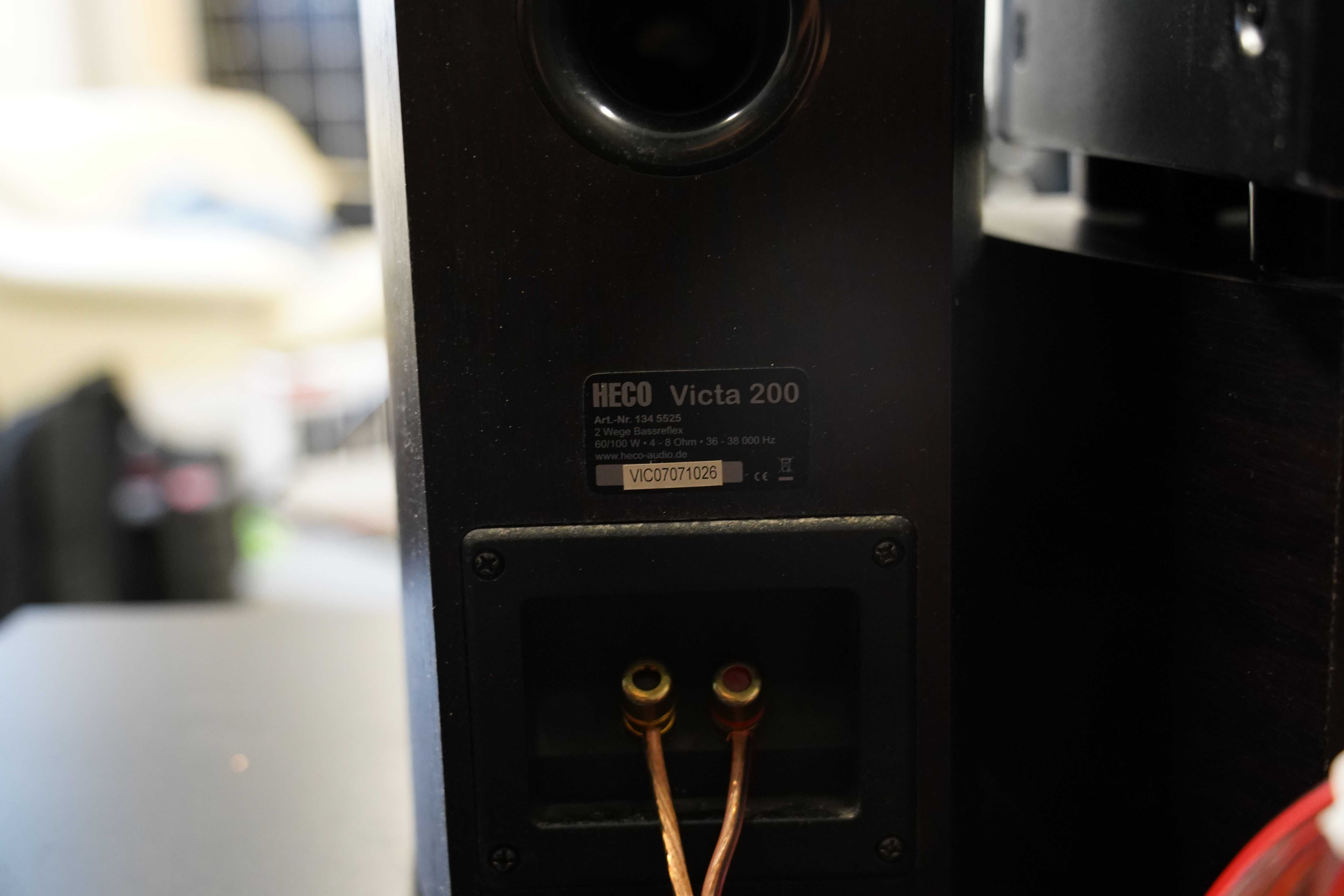 Amplituner DENON AVR-X2600H DAB z zestawem 5 głośników HECO