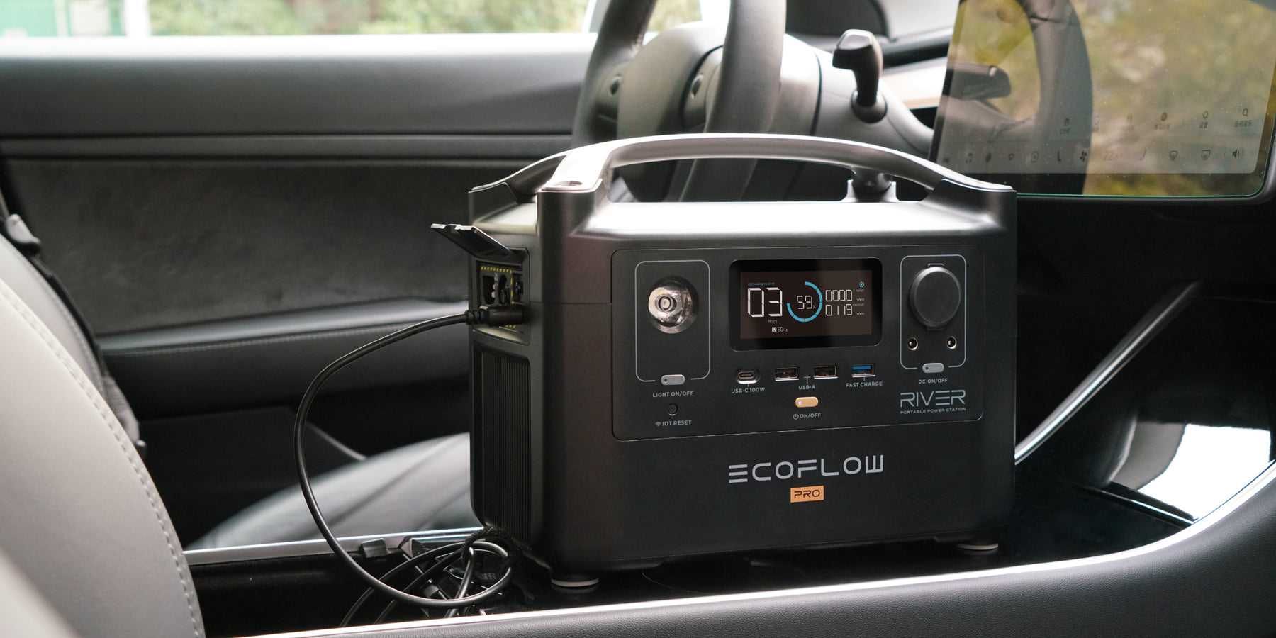 Портативная Зарядная станция EcoFlow RIVER Pro 220В