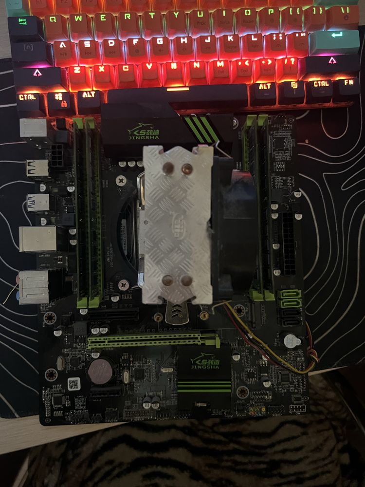 Комплект Xeon E5-2697 v2, Jingsha x79, 16gb RAM