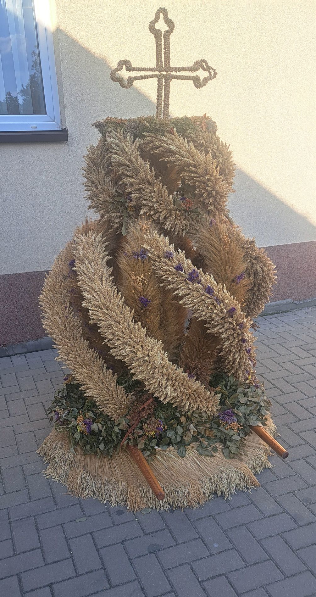 Wieniec dożynkowy.