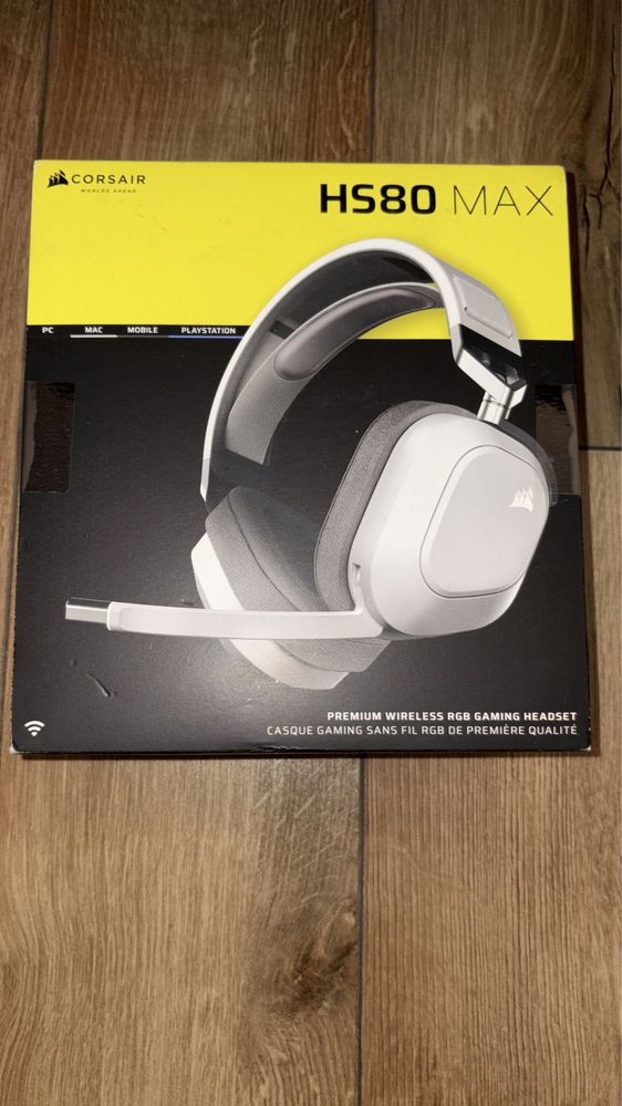 Corsair HS80 MAX WIRELESS (White)