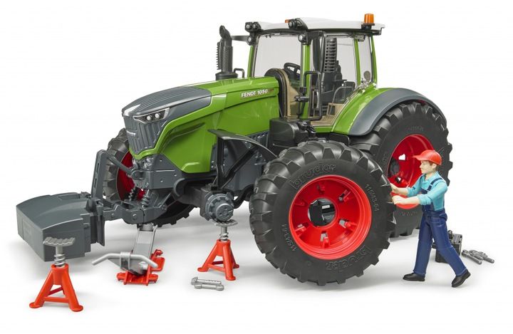 BRUDER traktor Fendt z figurką mechanika