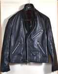 Курта кожа в стиле Chrome Hearts