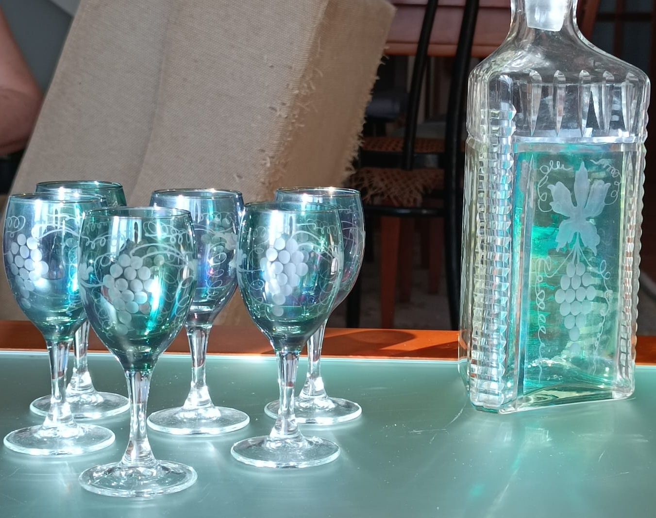 Conjunto de licor