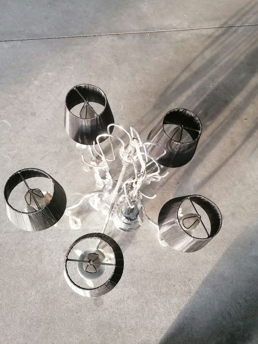 Candeeiro de teto 5 lâmpadas