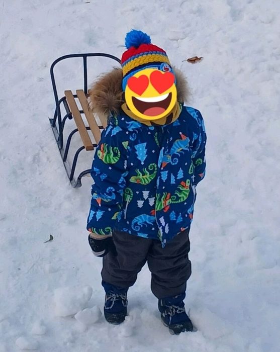 Продам зимову куртку та комбінезон