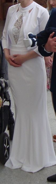Sukienka ślubna typu syrenka 38.
