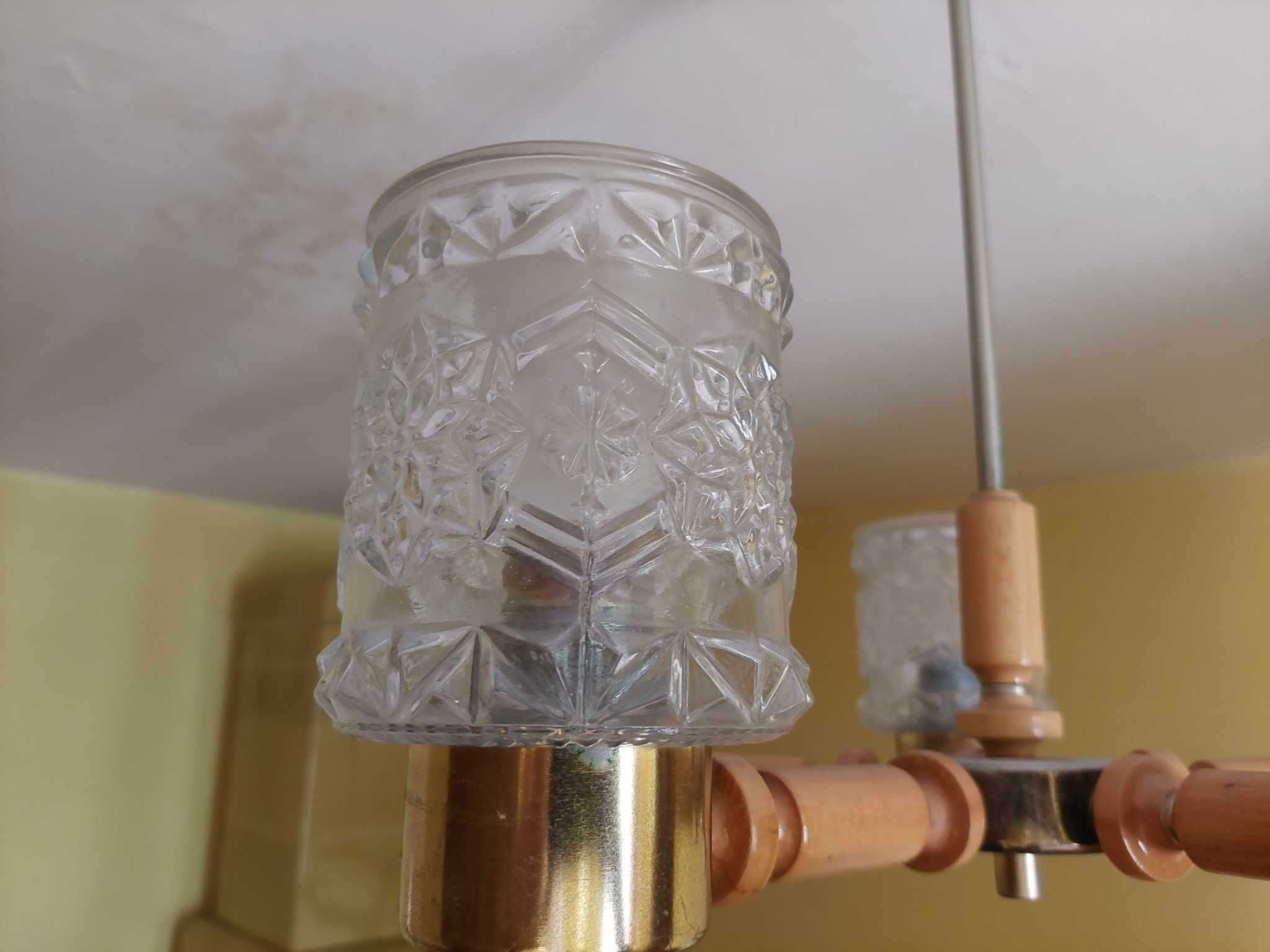 Lampa, klosze, prl, vintage, boho