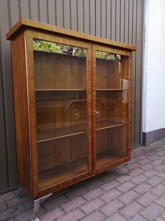 Witryna Biblioteka Orzech Zgrabna Stara Antyk Po Renowacji Okazja.