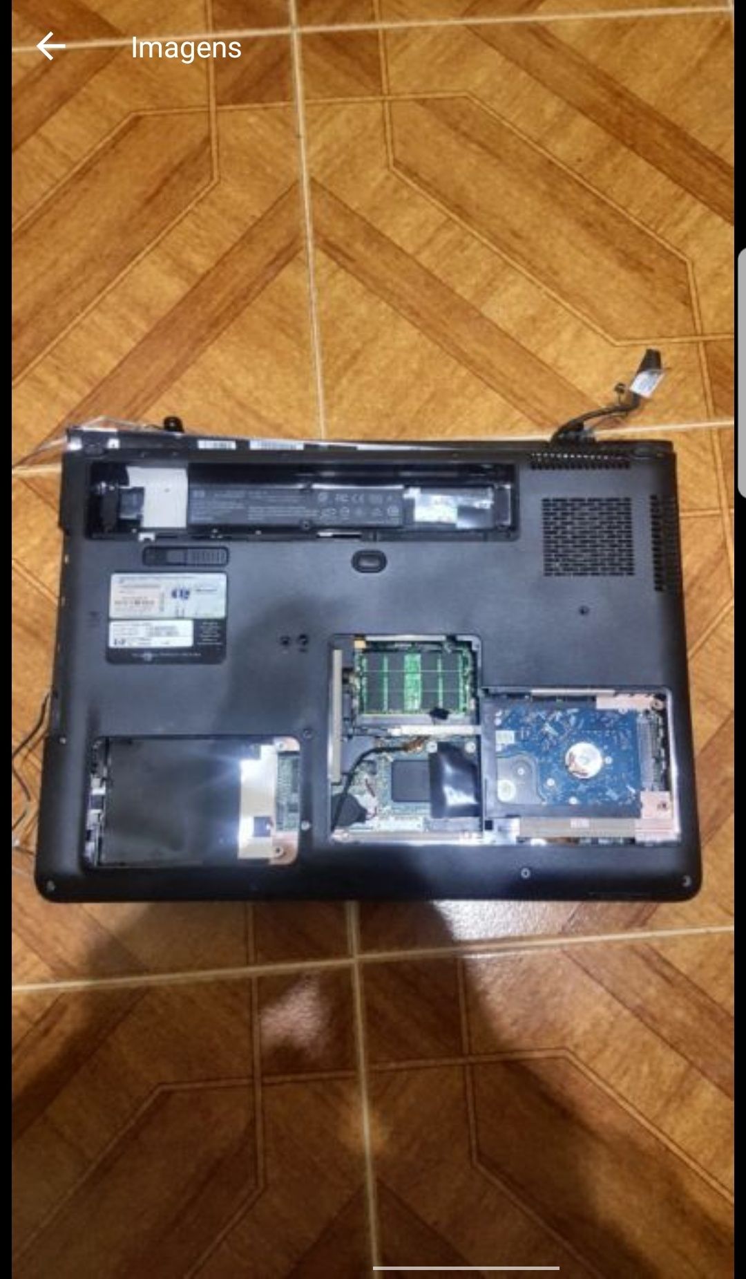 HP DV9000 para peças