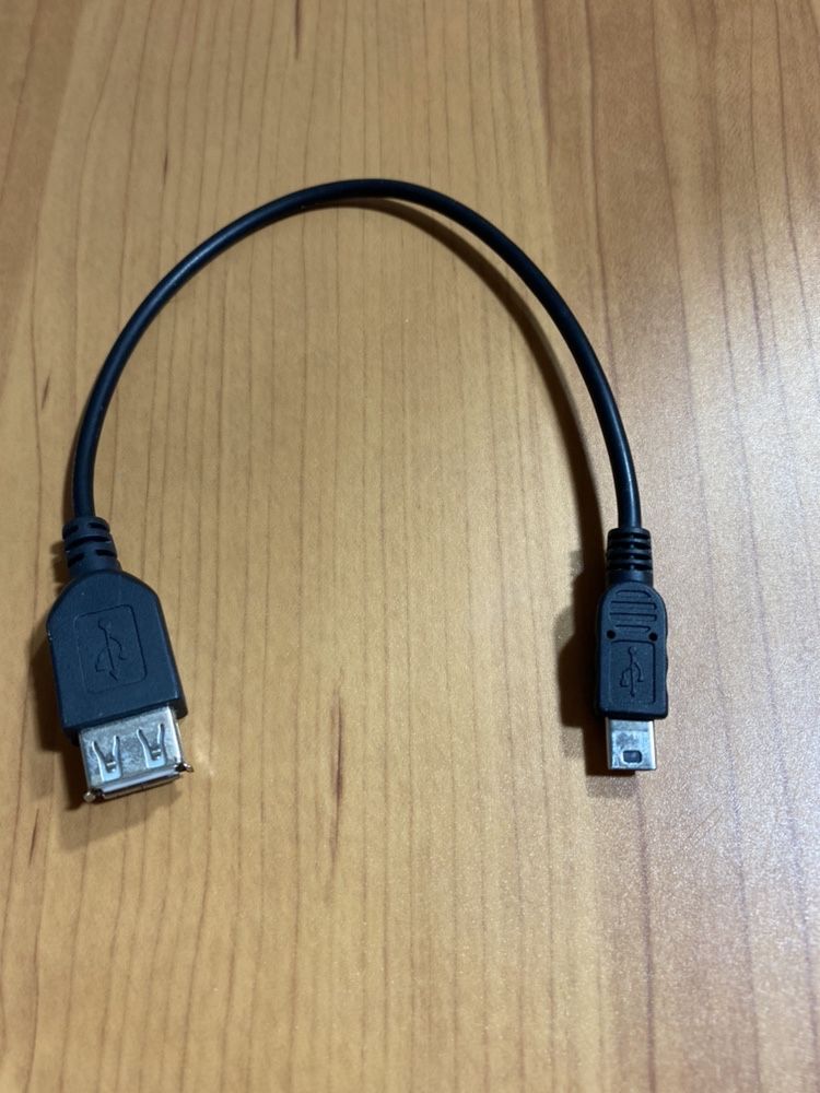 Переходник адаптер USB OTG - mini USB