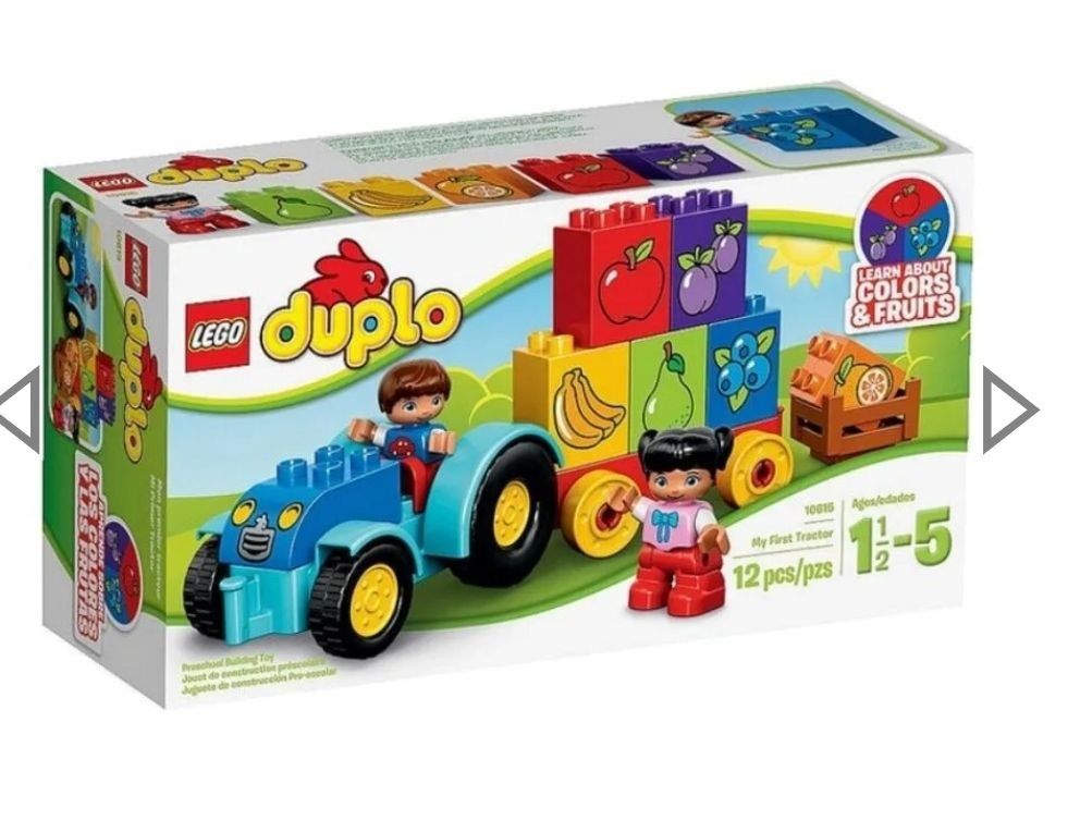 Конструктор LEGO DUPLO Мій перший трактор (10615)