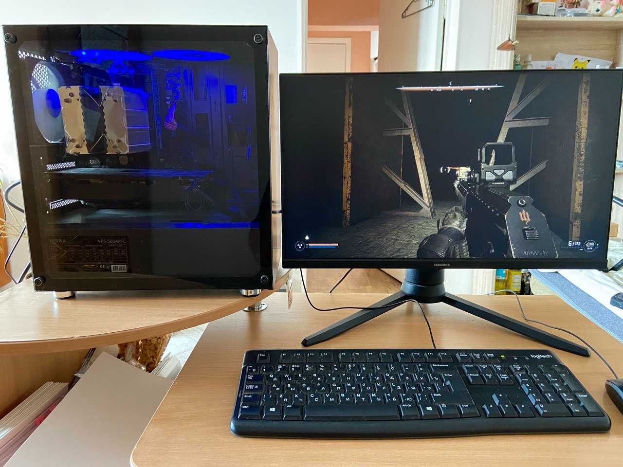 Комп'ютер Xeon-8 ядер, 16 GB ОЗП, відео RX 570, 2 SSD 128 та 512 GB