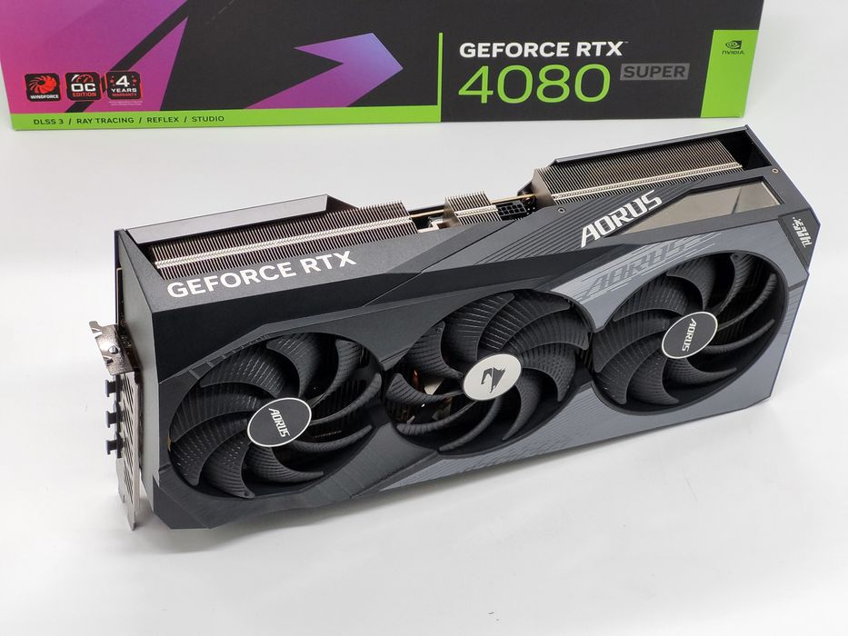Відеокарта Gigabyte RTX 4080 Super Aorus Master 16GB GDDR6X (256bit)
