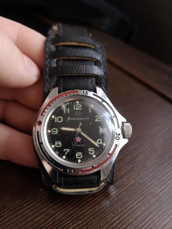 Wostok Komandirski lata 80 zegarek wojskowy