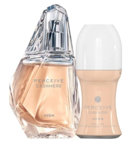 Zestaw Avon Perceive Cashmere perfumy zapach Dezodorant kulka