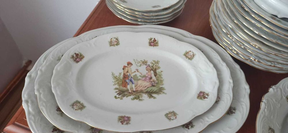 Zestaw obiadowy Wawel porcelana