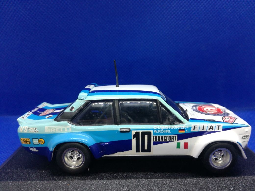 Miniatura Fiat 131 Abarth W. Röhrl RMCarlo 1980 Altaya