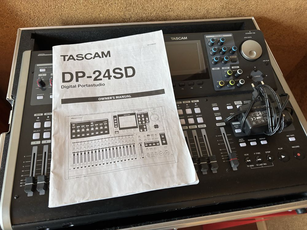 Tascam DP-24 SD Gravação Digital Multipistas