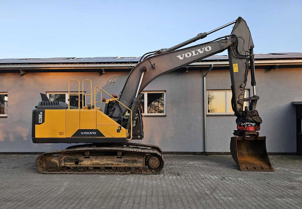 VOLVO EC250ENL Rototilt Indexator Szczypce Oryginał Centralne Smarowan