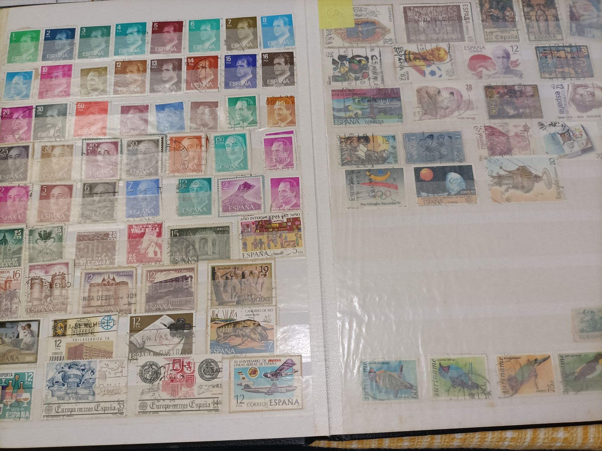 200,00,,,selos de vários países,top
