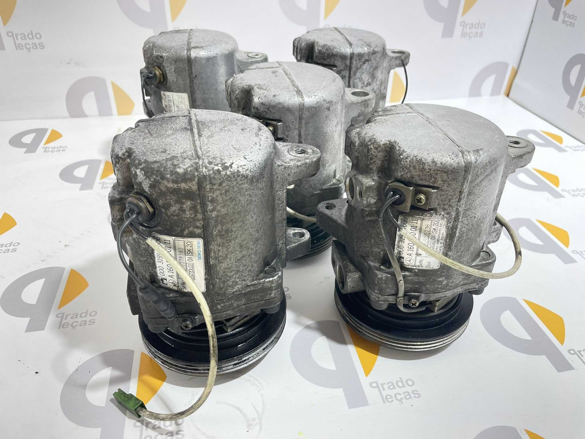 Compressor motor ac ar condicionado smart fortwo