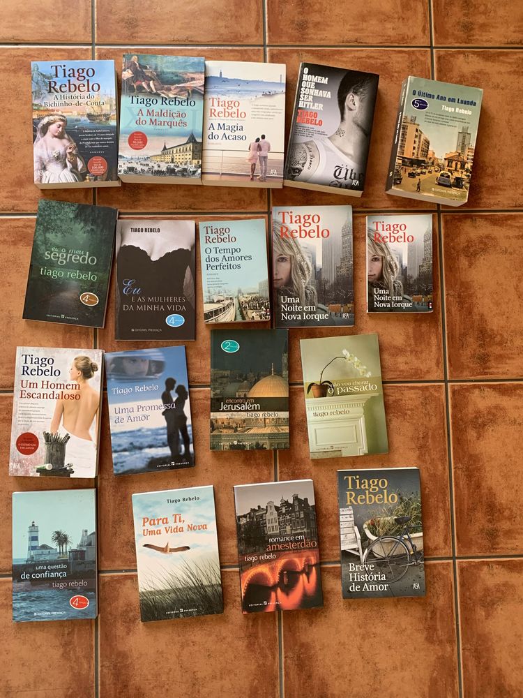 Livros Tiago Rebelo