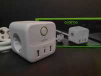 Listwa zasilająca USB Oraimo/3 przegródki z 2 USB A i 1 USB C (15,5 W)