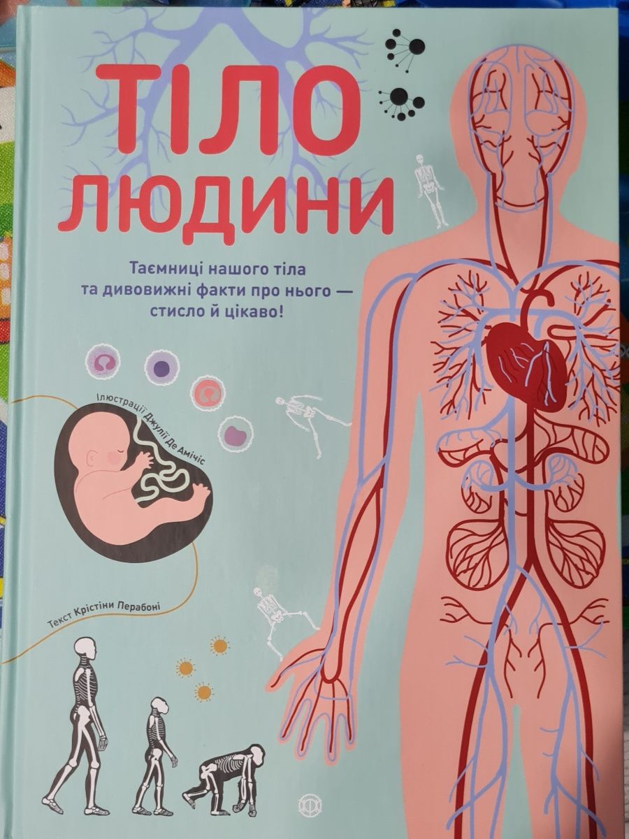 Книга «Тіло людини. Таємниці нашого тіла та дивовижні факти про нього»