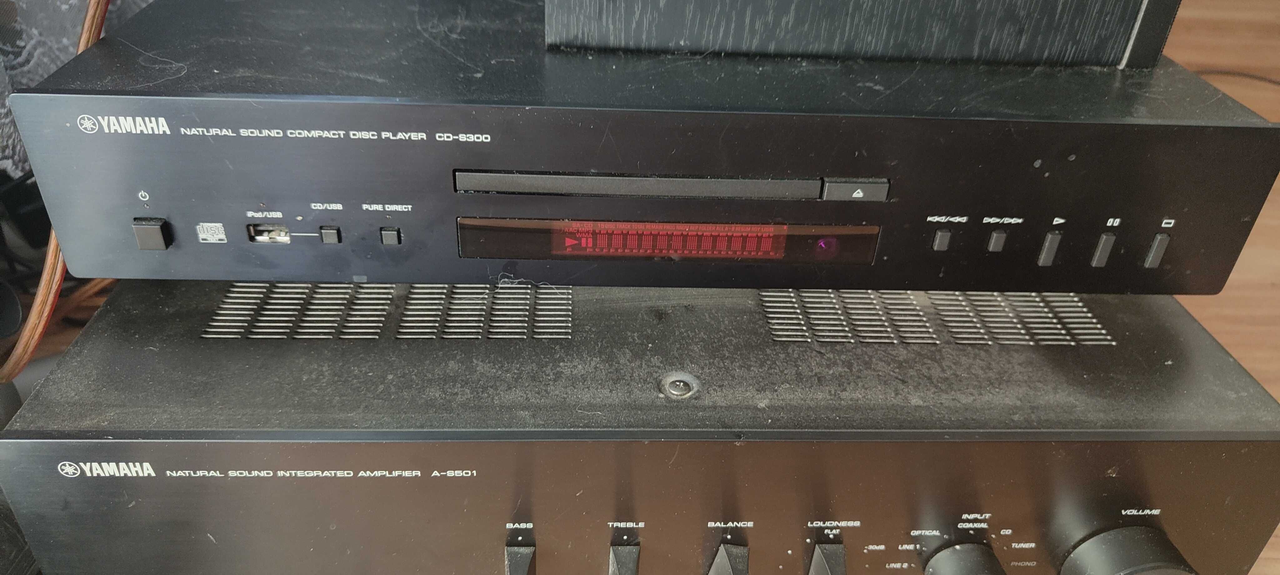 hi fi yamaha wzmacniacz S 501 +CD S 300  cena do uzgodnienia