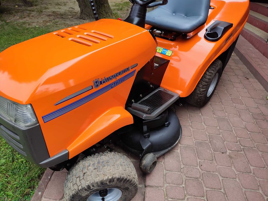 Traktorek Husqvarna CTH160 kosiarka Briggs 15,5 KM hydro z koszem
