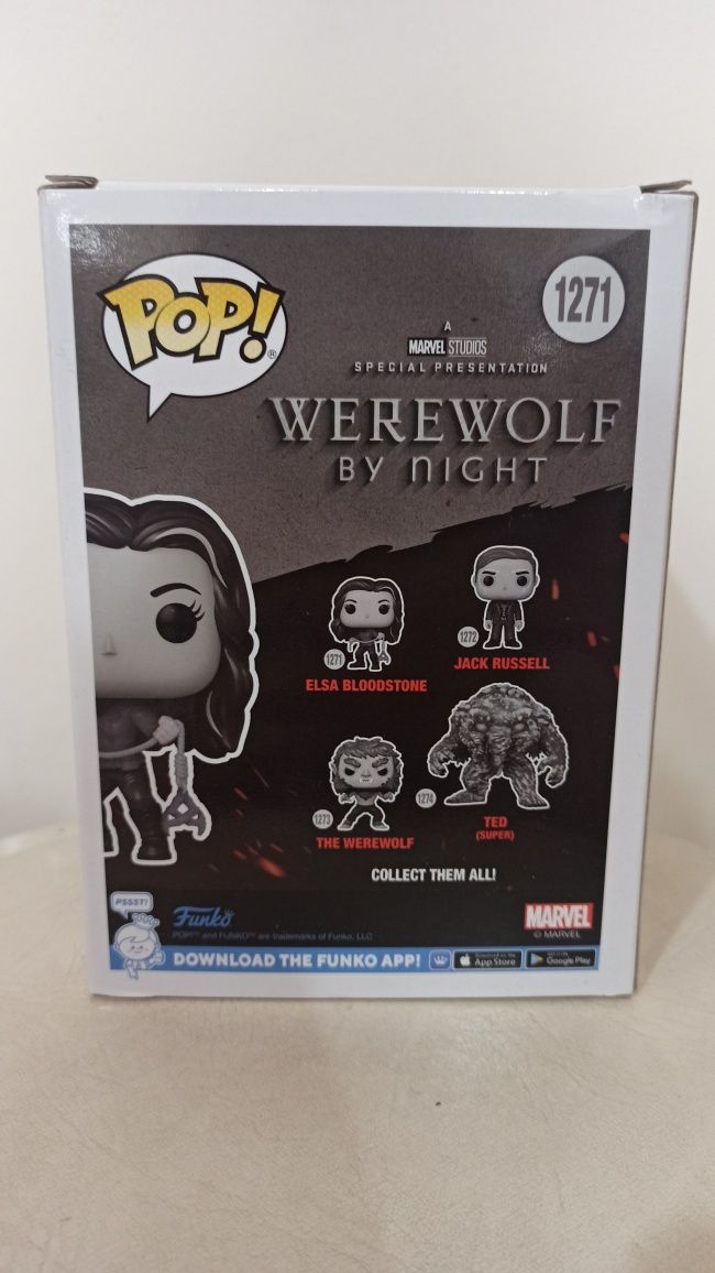 Funko Pop! Marvel: Werewolf by Night - Elsa Bloodstone with Ravensclaw