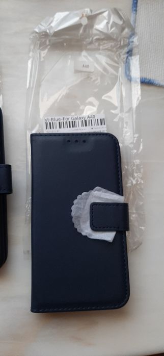 Capa em pele para Telemóvel Samsung Galaxy A40ung Galaxy A40