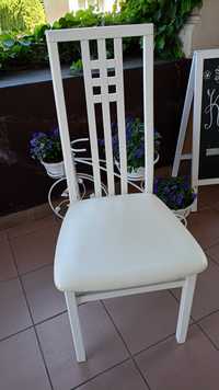 Krzesła białe ślubne 4 szt.