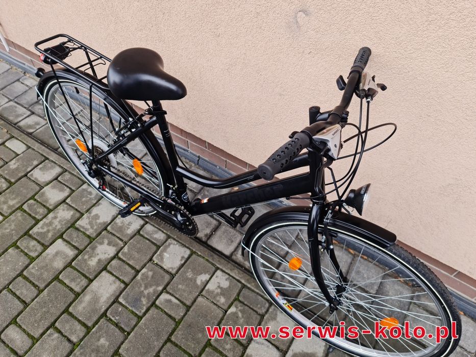 Rower damski damka KARCHER koła 28 SHIMANO okazja rabat polecam WYSYŁK