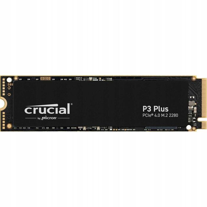 SSD Crucial P3 Plus 1 TB 2 TB PCIe4.0 M.2 2280 NVMe 5000MB/s
