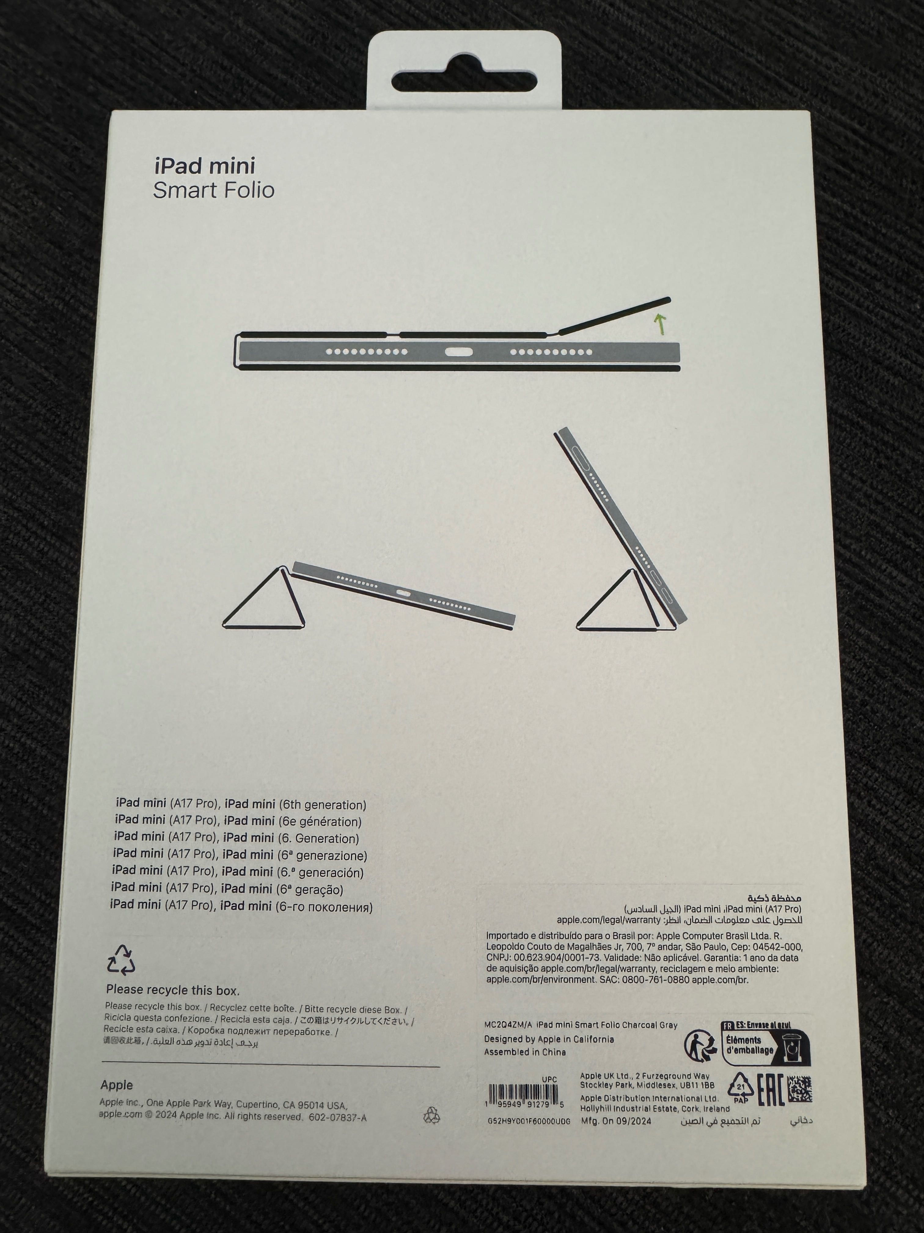 Capa Smart Folio para iPad mini (A17 Pro & 6th generation)