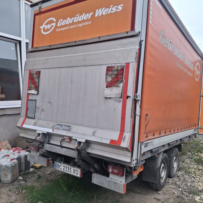 Продам прицеп з гідробортом