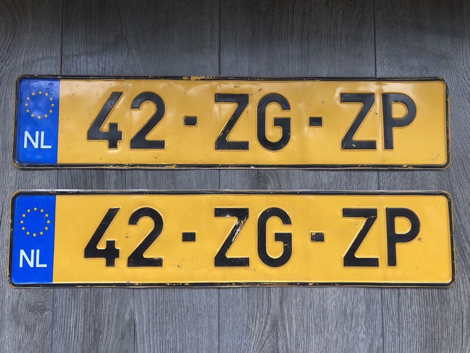 Номерні знаки Нідерланди