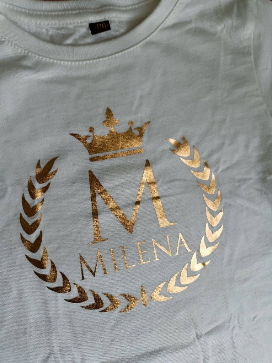Bluzka z imieniem Milena t shirt 116