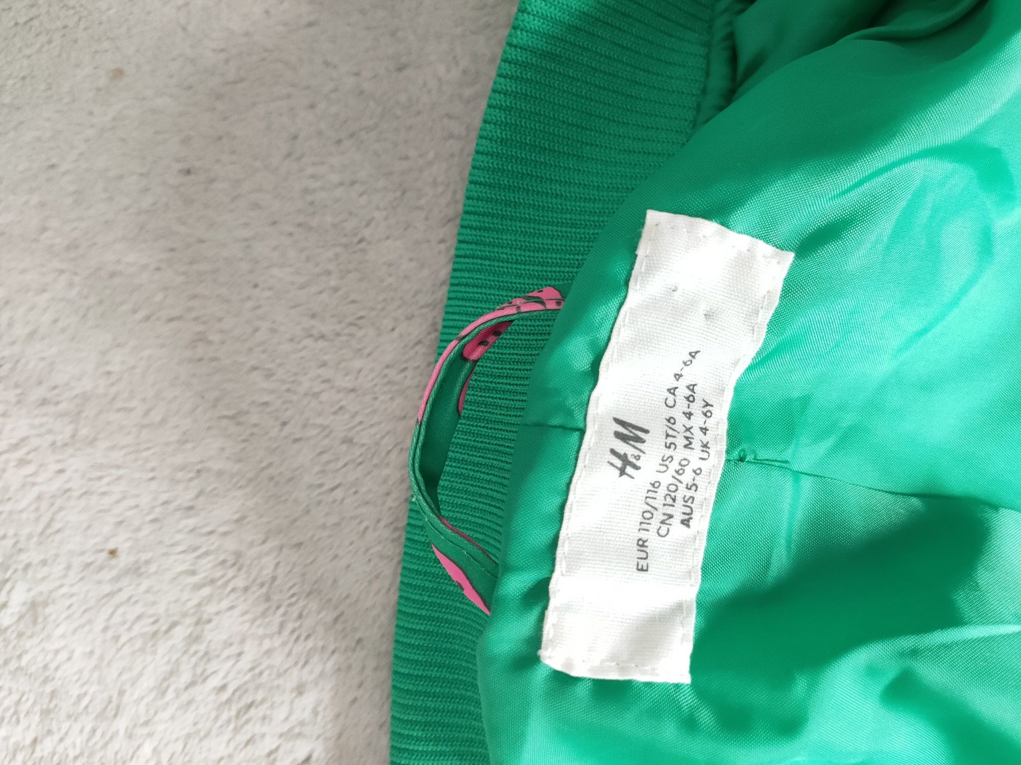 Kurtka dziewczęca roz 5/6 H&M