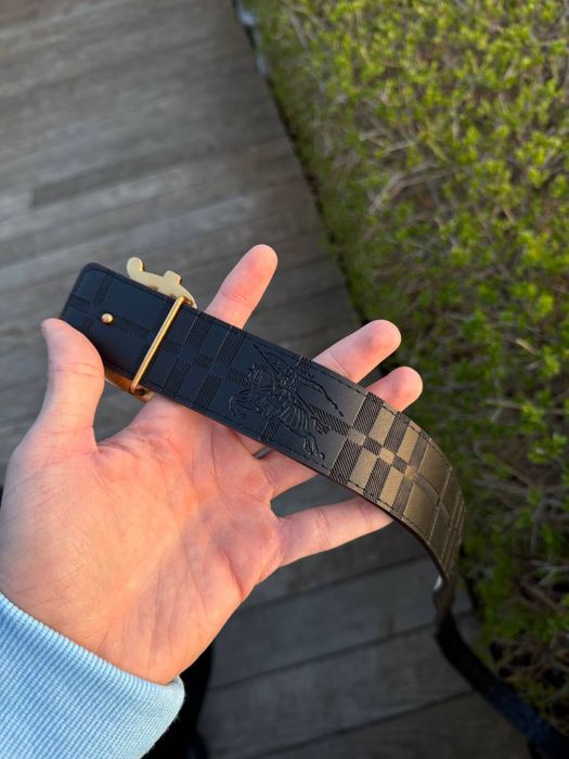 Набор подарочный Burberry мужской Подарунковий Набір Барбери ремень