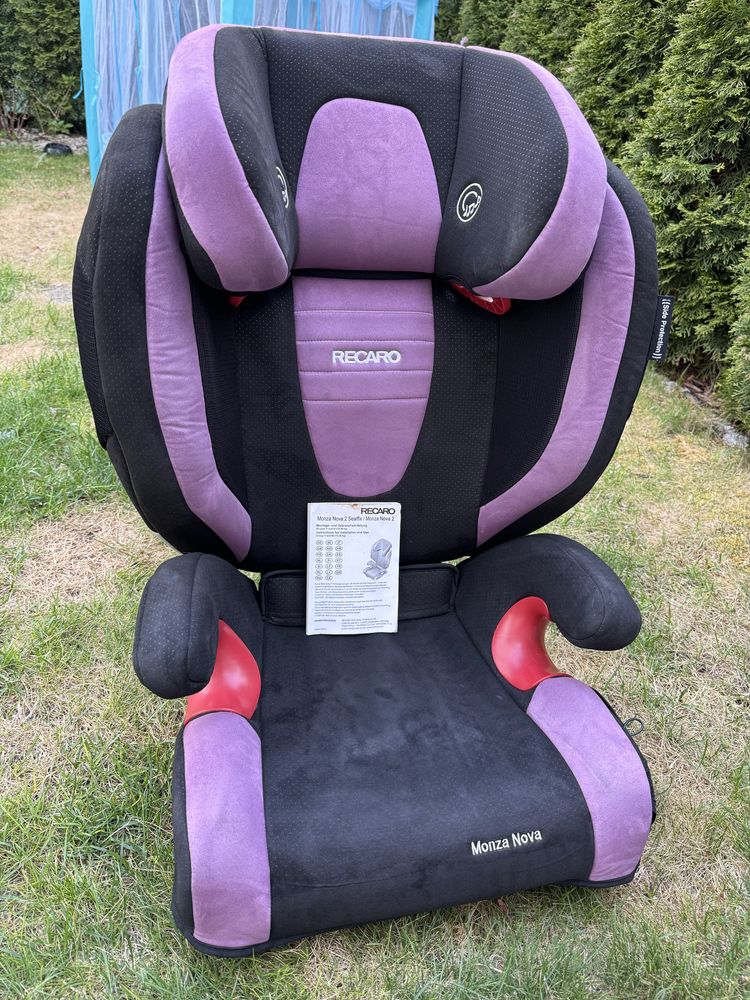 Fotelik samochodowy Recaro Monza Nova 2 isofix 15-36kg okazja