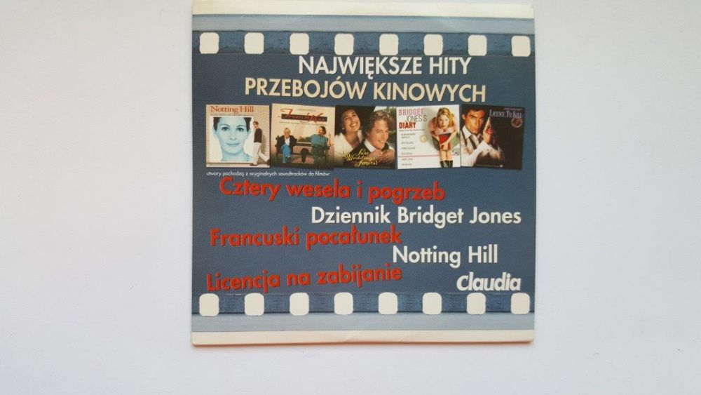 Największe hity przebojów kinowych