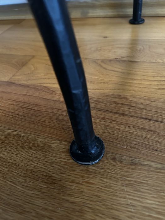 Regał Konsola toaletka stolik stół loft wenge metal