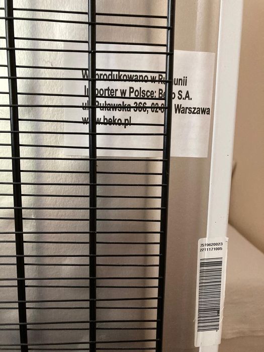 Lodówka, zamrażarka Beko poj. 229 L