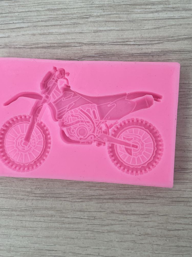 Foremka motocykl masa cukrowa torty alcesoria