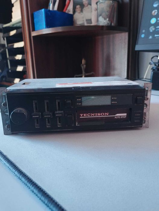 Autorádio Vintage Tecnison FC-11D funcional (Anos 80)